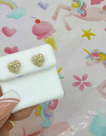 Diamond earrings 14k